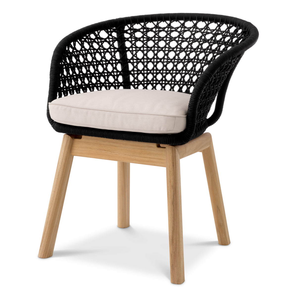 Modern Outdoor Dining Chair Trinity | Eichholtz Miami