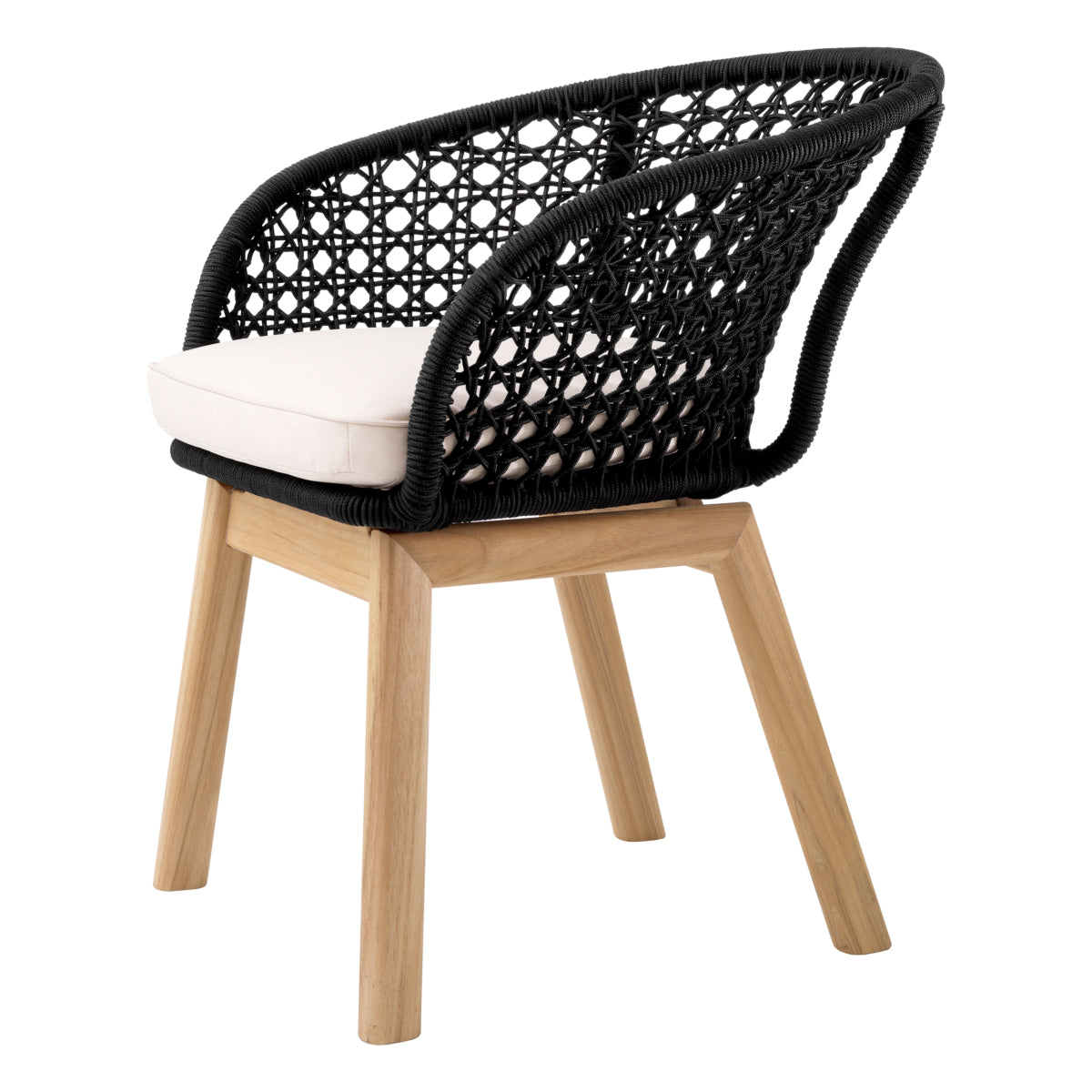 Modern Outdoor Dining Chair Trinity | Eichholtz Miami