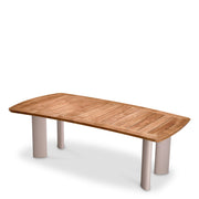Teak Outdoor Dining Table Osario