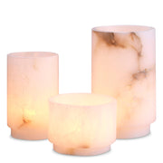 Alabaster Tealight Holders (3) Leonidas | Eichholtz Miami
