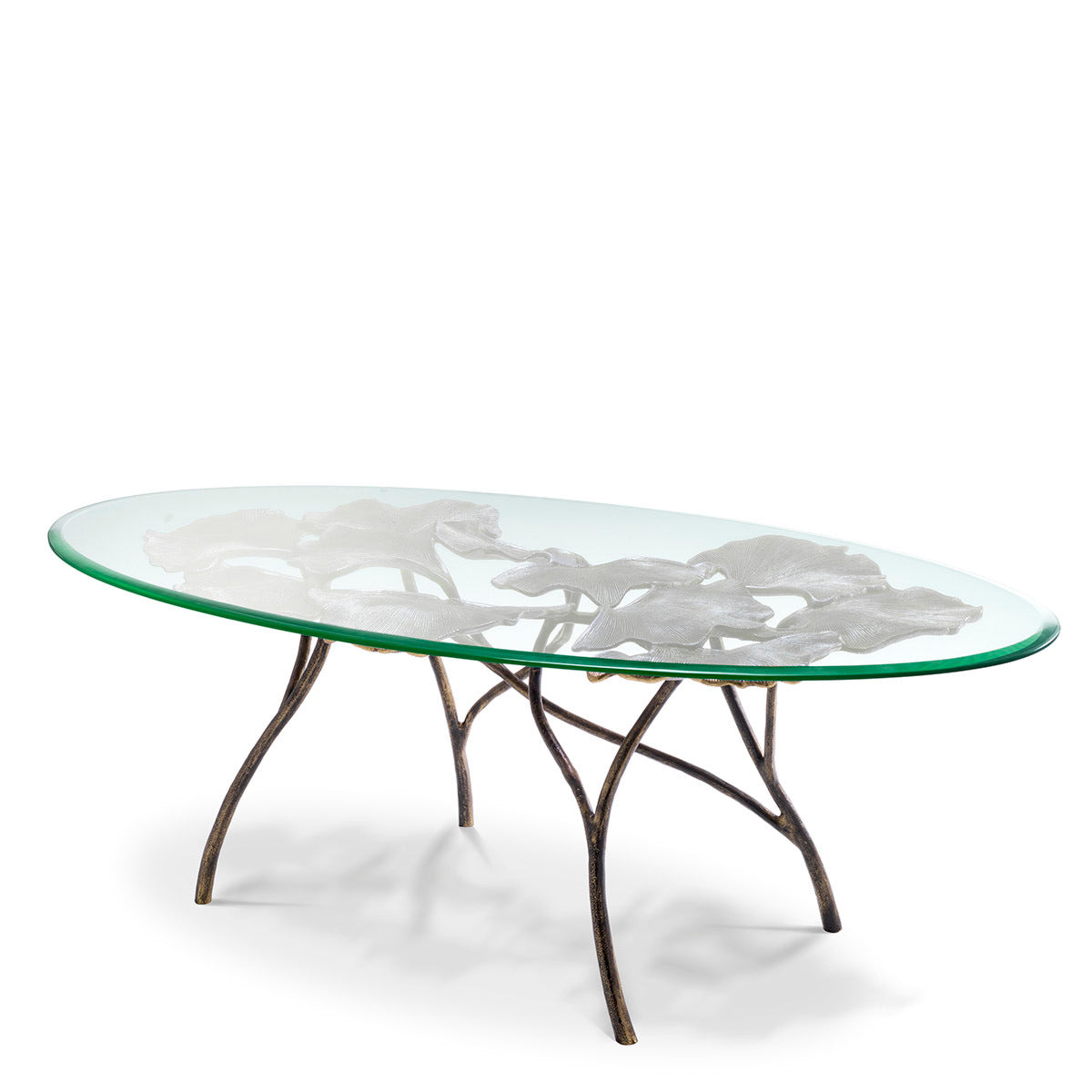 Oval Glass Coffee Table | Eichholtz Poseidon