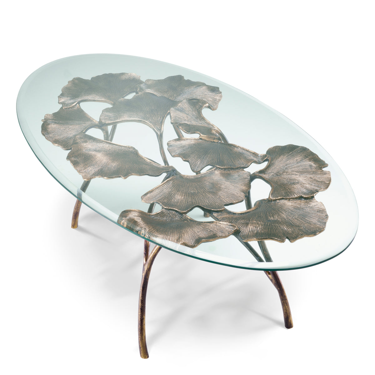 Oval Glass Coffee Table | Eichholtz Poseidon