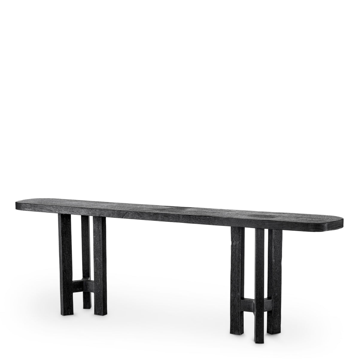 Black Meranti Console Table Libertine | Eichholtz Miami