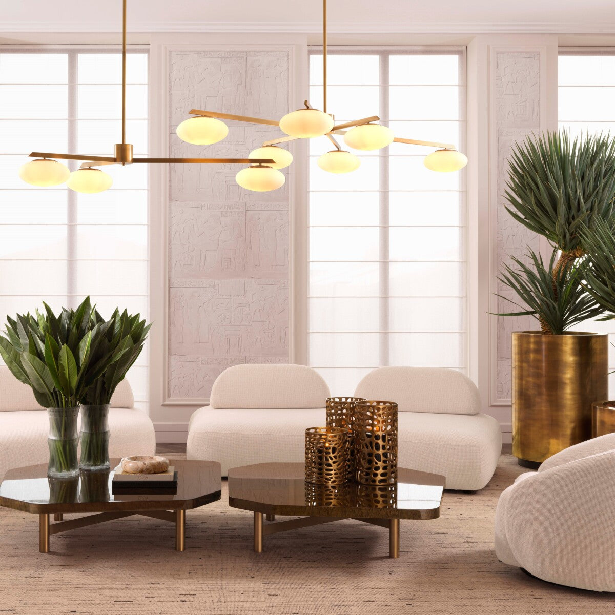 Beige Wool Carpet Talitha | Eichholtz Miami