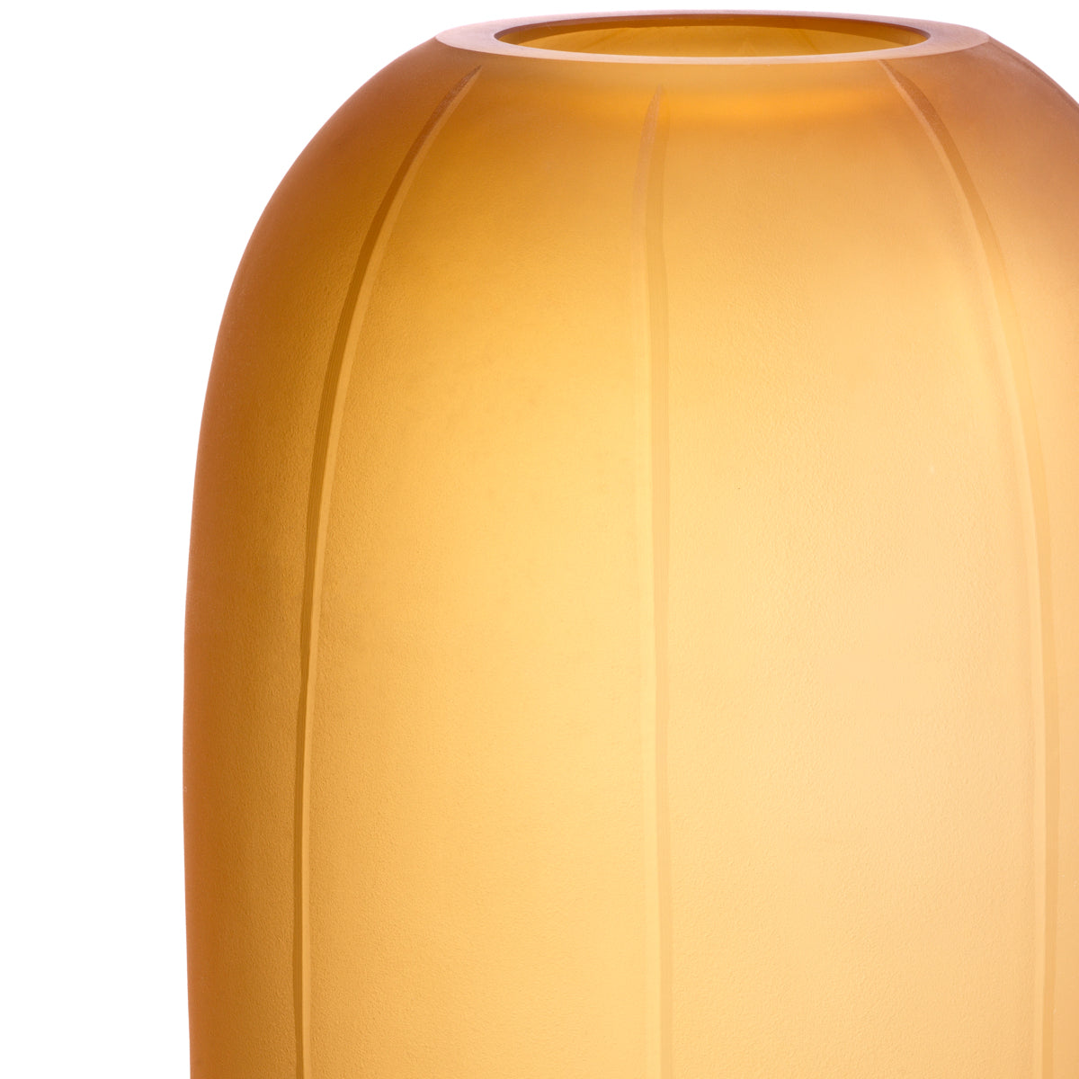 Amber Glass Bouquet Vase Zenna | Eichholtz Miami