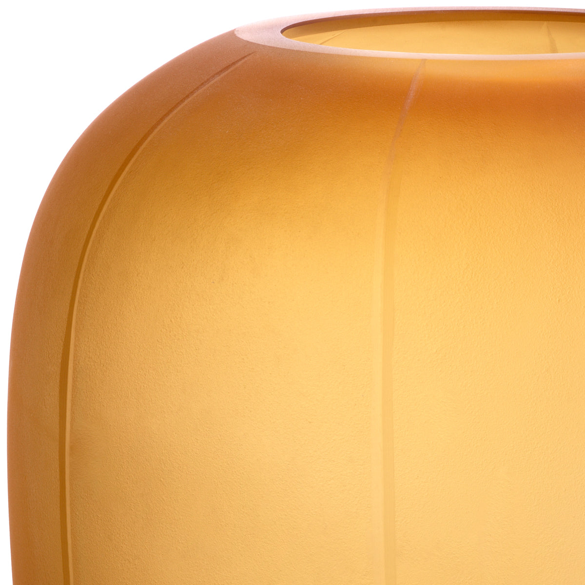 Amber Glass Bouquet Vase Zenna | Eichholtz Miami