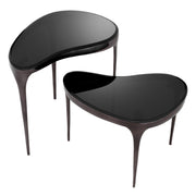 Black Side Tables (2) Zena | Eichholtz Miami