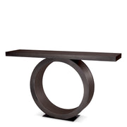 Oak Ring Console Table Odis | Eichholtz Miami