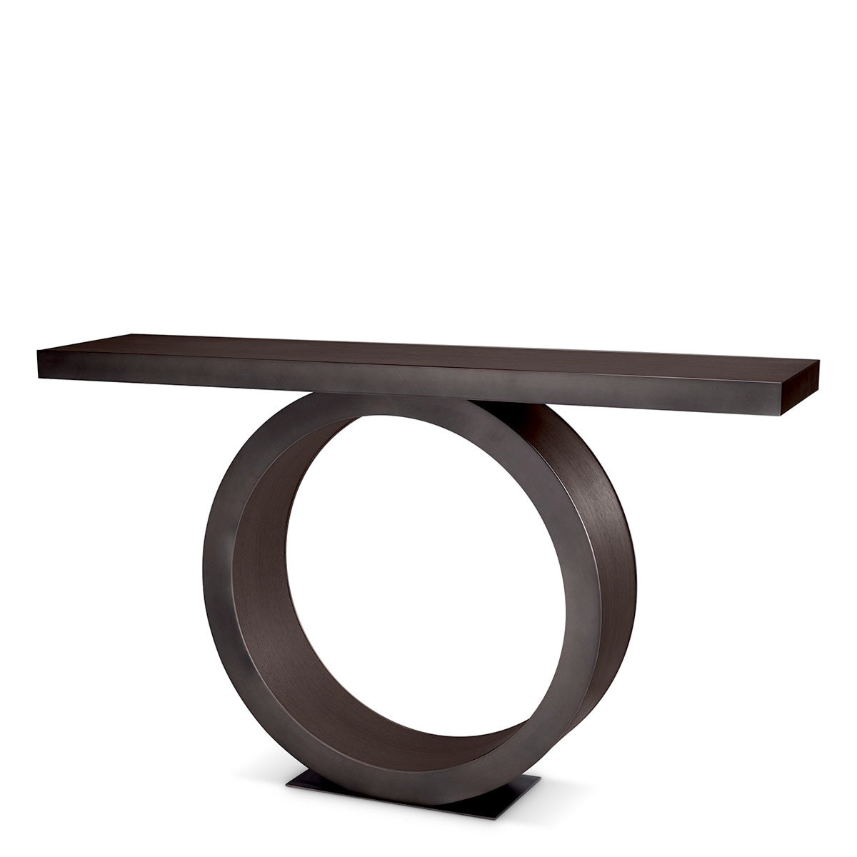 Oak Ring Console Table Odis | Eichholtz Miami
