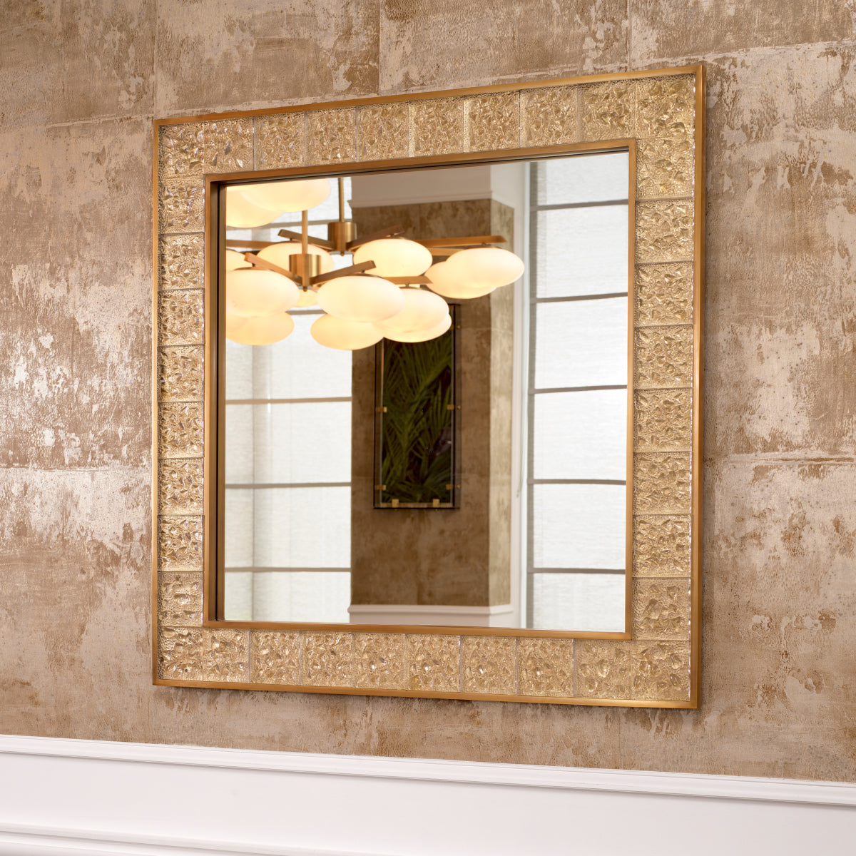 Handmade Glass Mirror Mellot | Eichholtz Miami