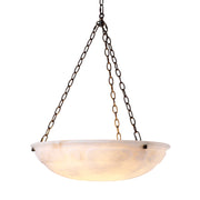 Round Alabaster Hanging Lamp Novara | Eichholtz Miami