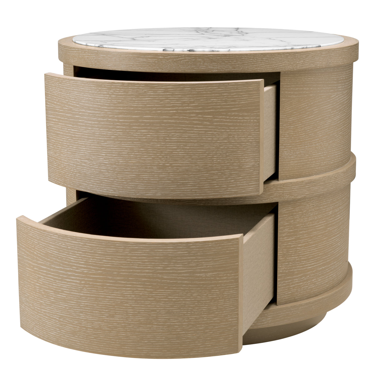 Washed Oak Nightstand Cabana | Eichholtz Miami