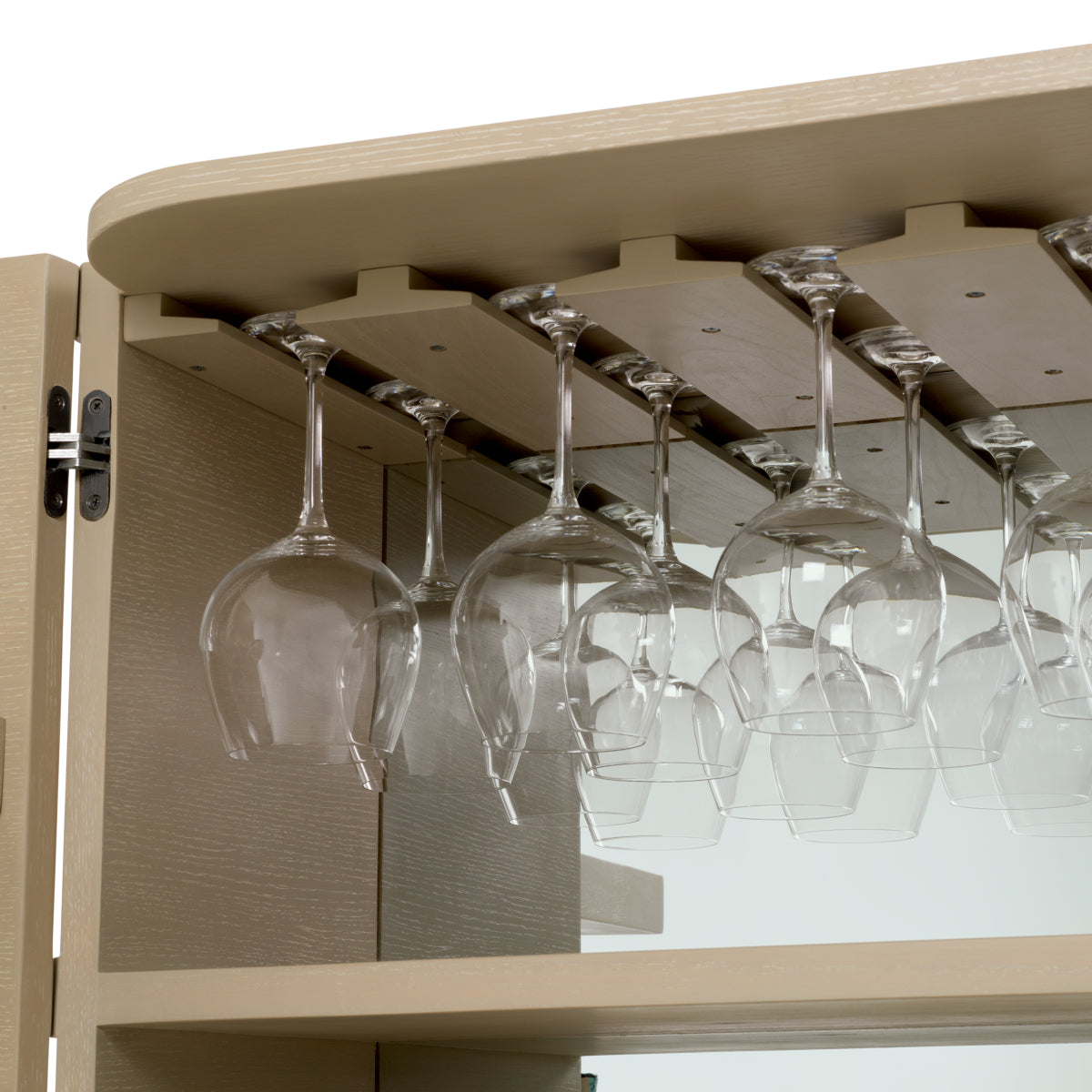 Oak Mirrored Bar Cabinet Cabana | Eichholtz Miami