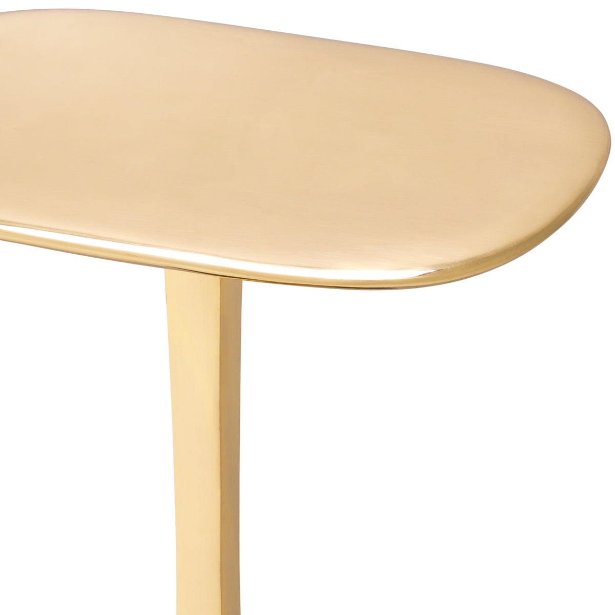 Gold Modern Side Table Kayan | Eichholtz Miami