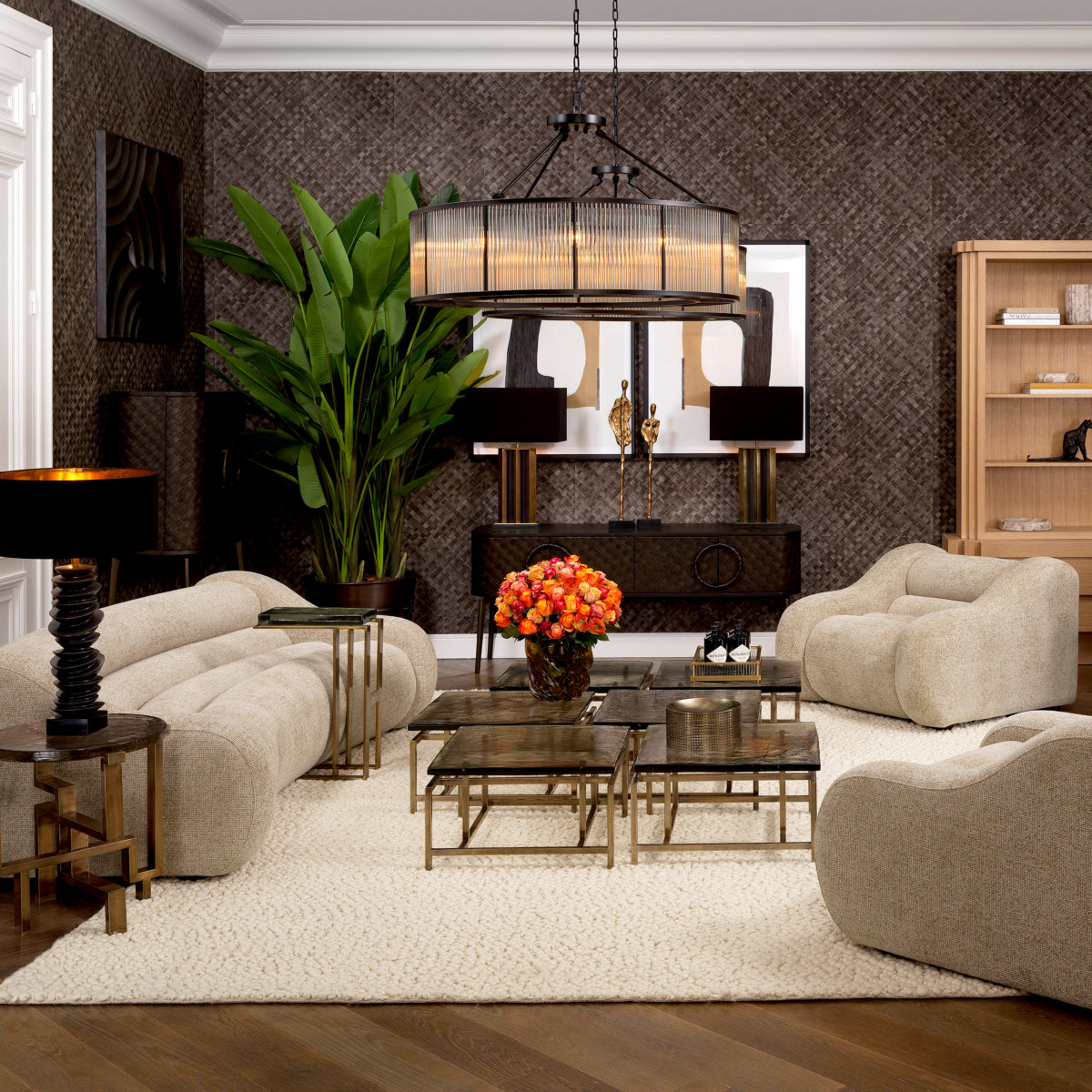 Glass Side Table Gee | Eichholtz Miami