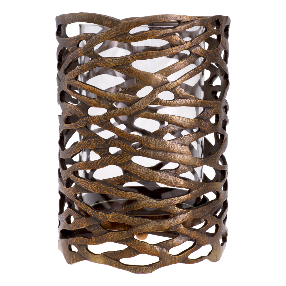 Vintage Brass Hurricane Lanai | Eichholtz Miami