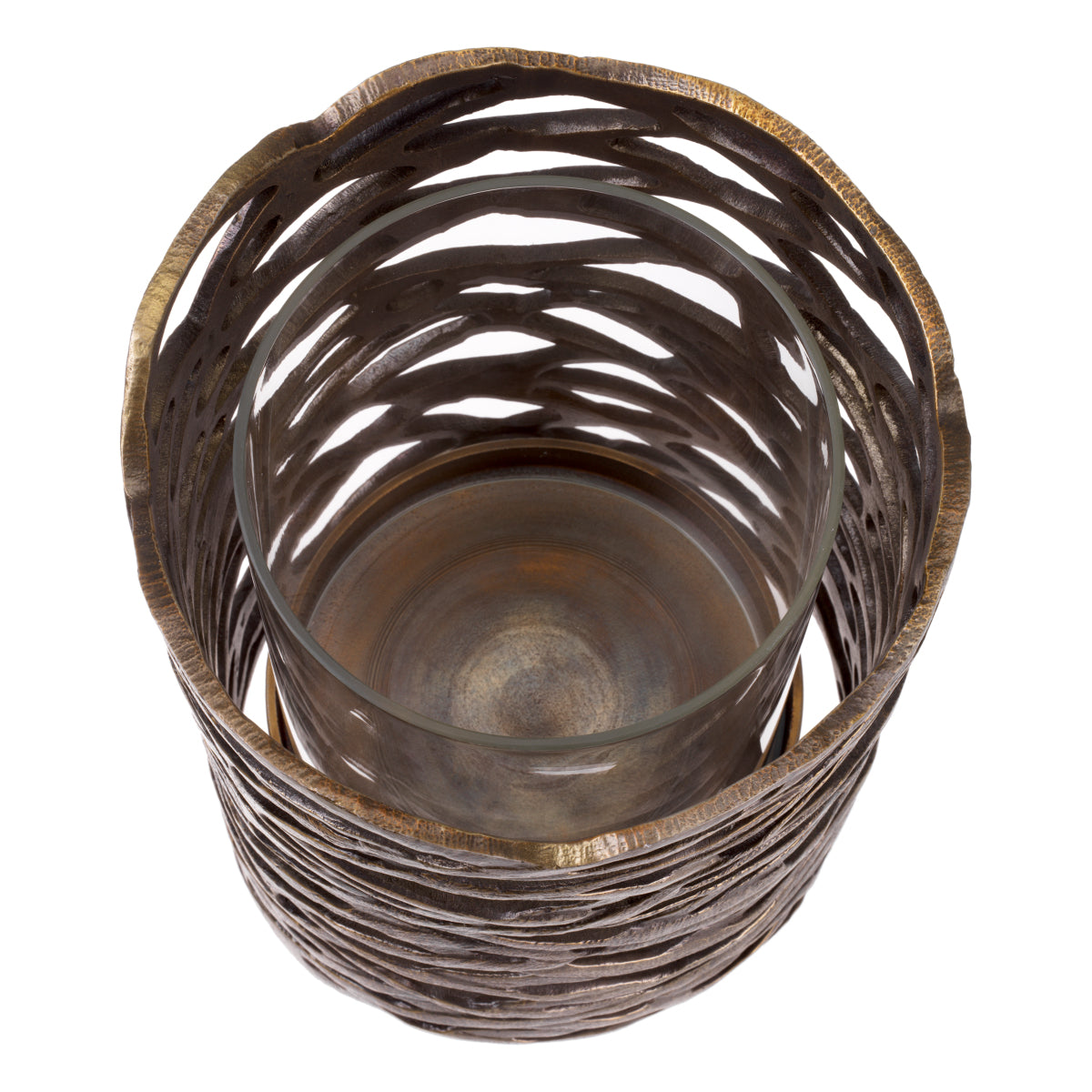 Vintage Brass Hurricane Lanai | Eichholtz Miami