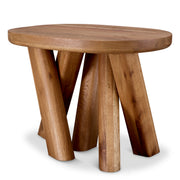 Oval Oak Side Table Bayshore | Eichholtz Miami