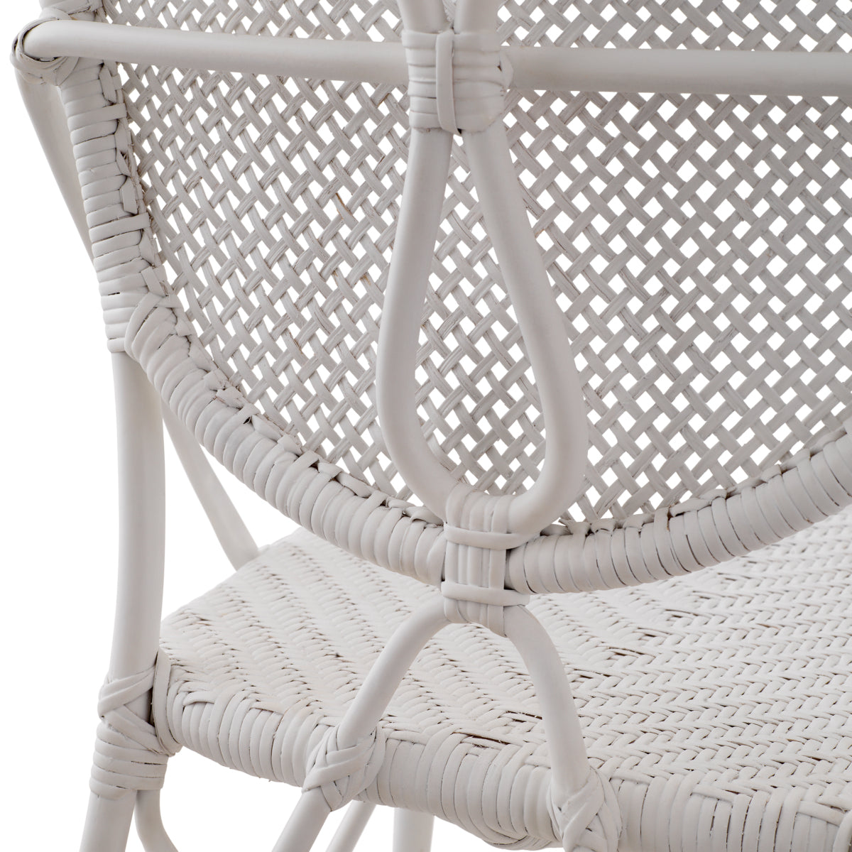 Handwoven Rattan Dining Chair Colony | Eichholtz Miami