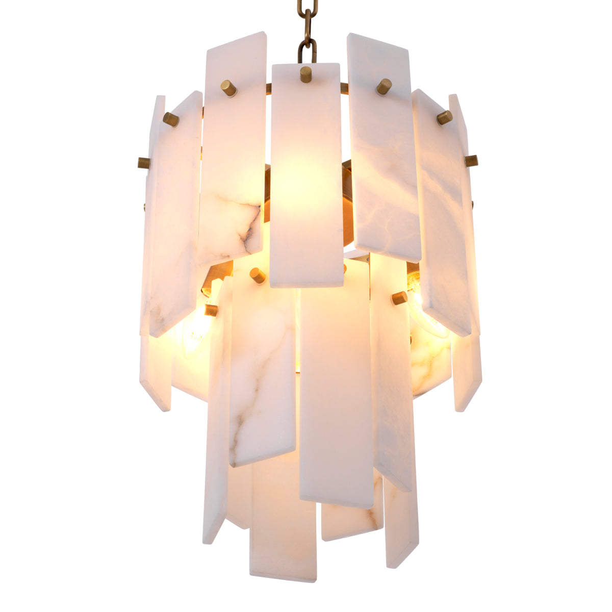 Alabaster Sheet Chandelier Acevedo | Eichholtz Miami