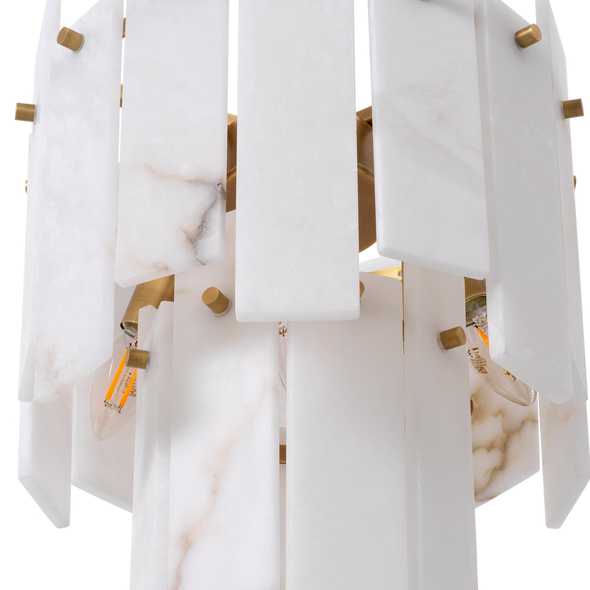 Alabaster Sheet Chandelier Acevedo | Eichholtz Miami