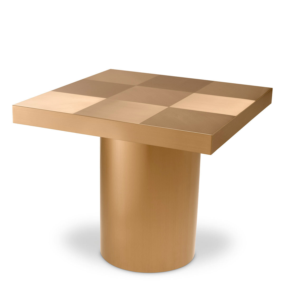 Square Gold Side Table Laporte | Eichholtz Miami