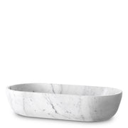 White Marble Bowl Terrebonne | Eichholtz Miami