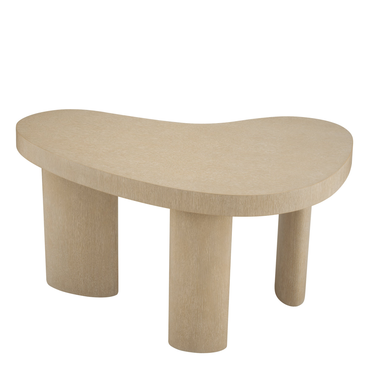 Free-Form Oak Desk Vence | Eichholtz Miami