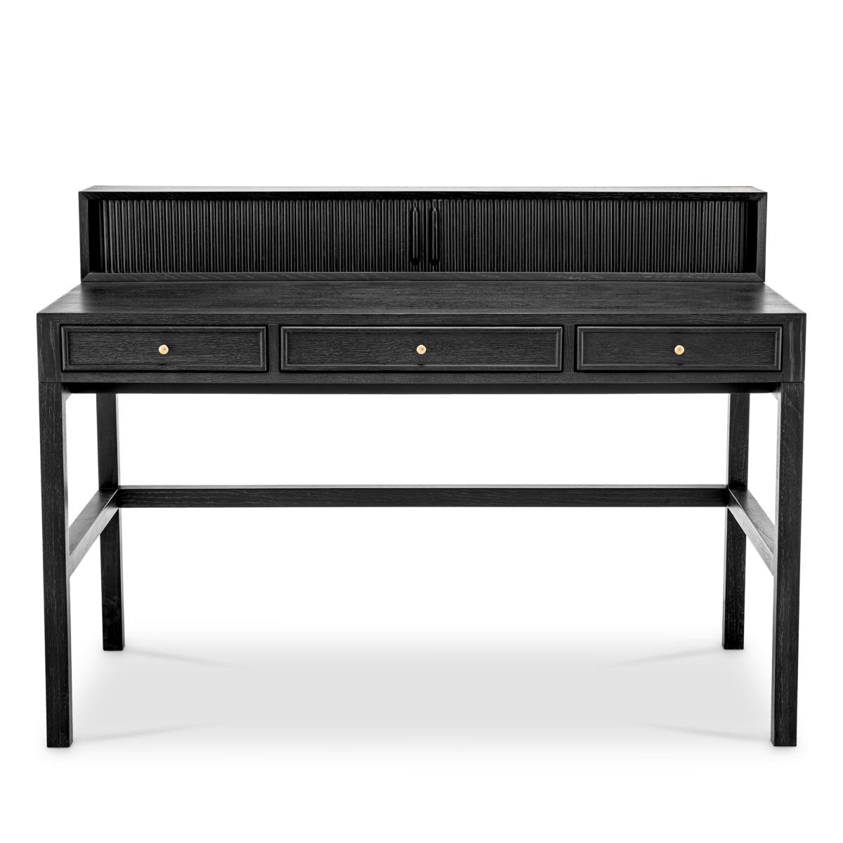 Dark Gray Oak Desk Otranto | Eichholtz Miami