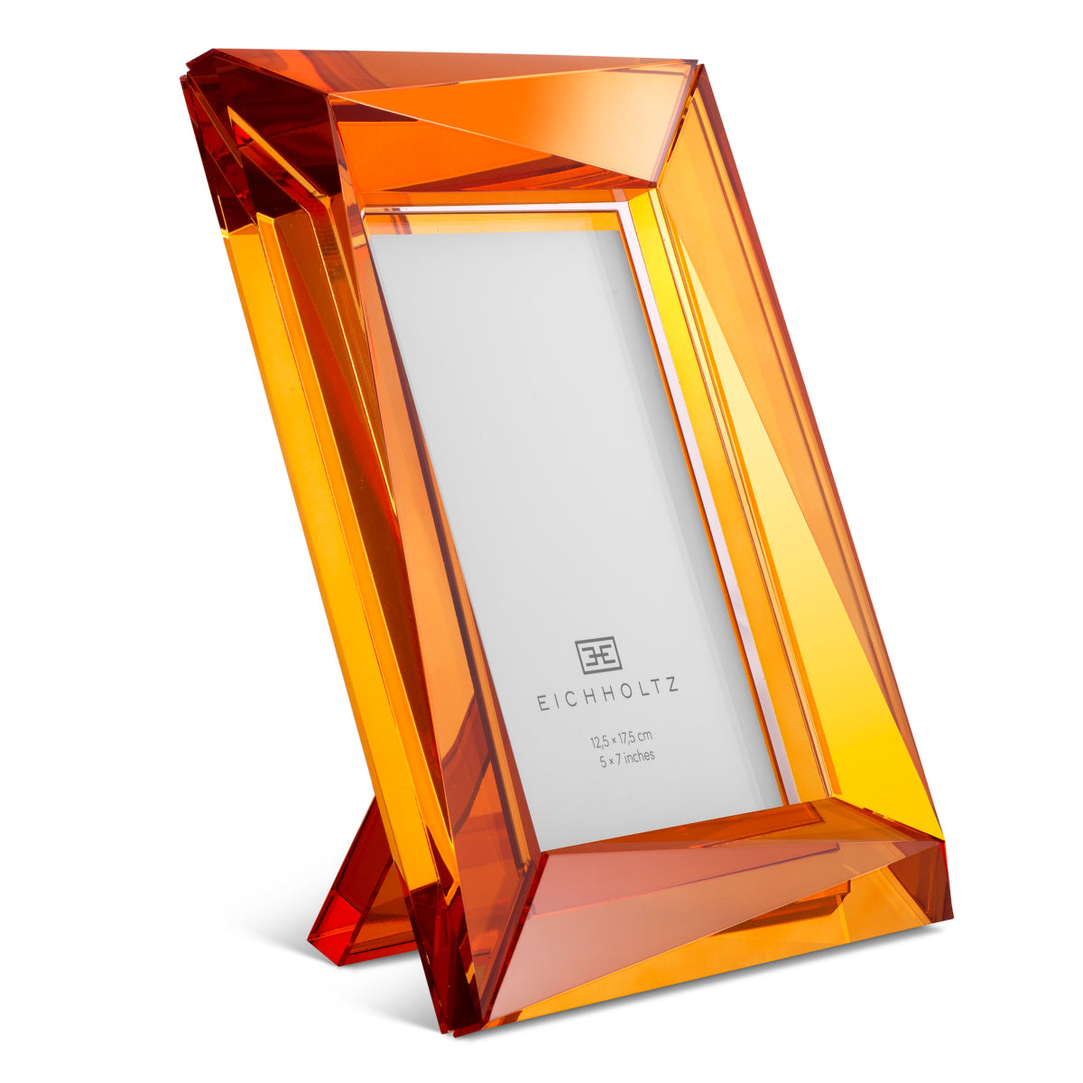 Orange Crystal Picture Frame (2) Obliquity | Eichholtz Miami