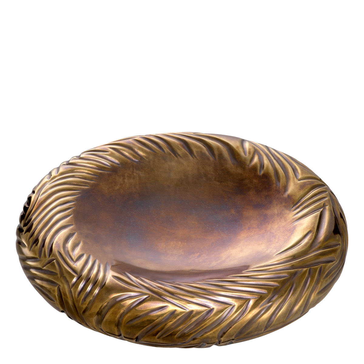 Vintage Brass Bowl Sandrini | Eichholtz Miami