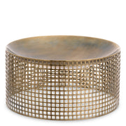 Vintage Brass Latticed Bowl Sterling | Eichholtz Miami