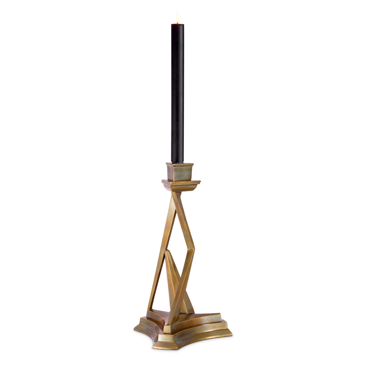 Brass Candle Holder Fiesole | Eichholtz Miami
