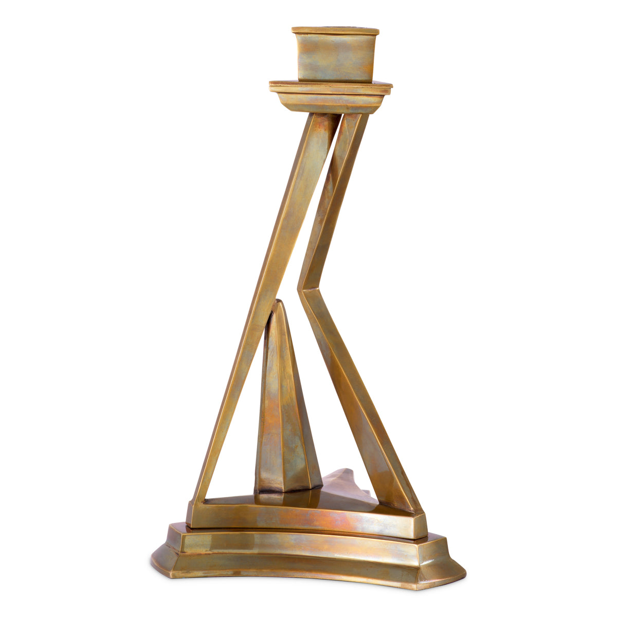 Brass Candle Holder Fiesole | Eichholtz Miami