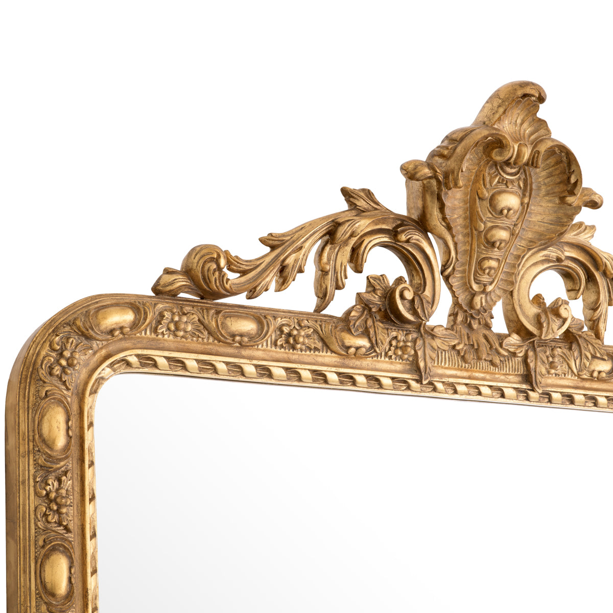 Antique Gold Mahogany Mirror Ludovico | Eichholtz Miami