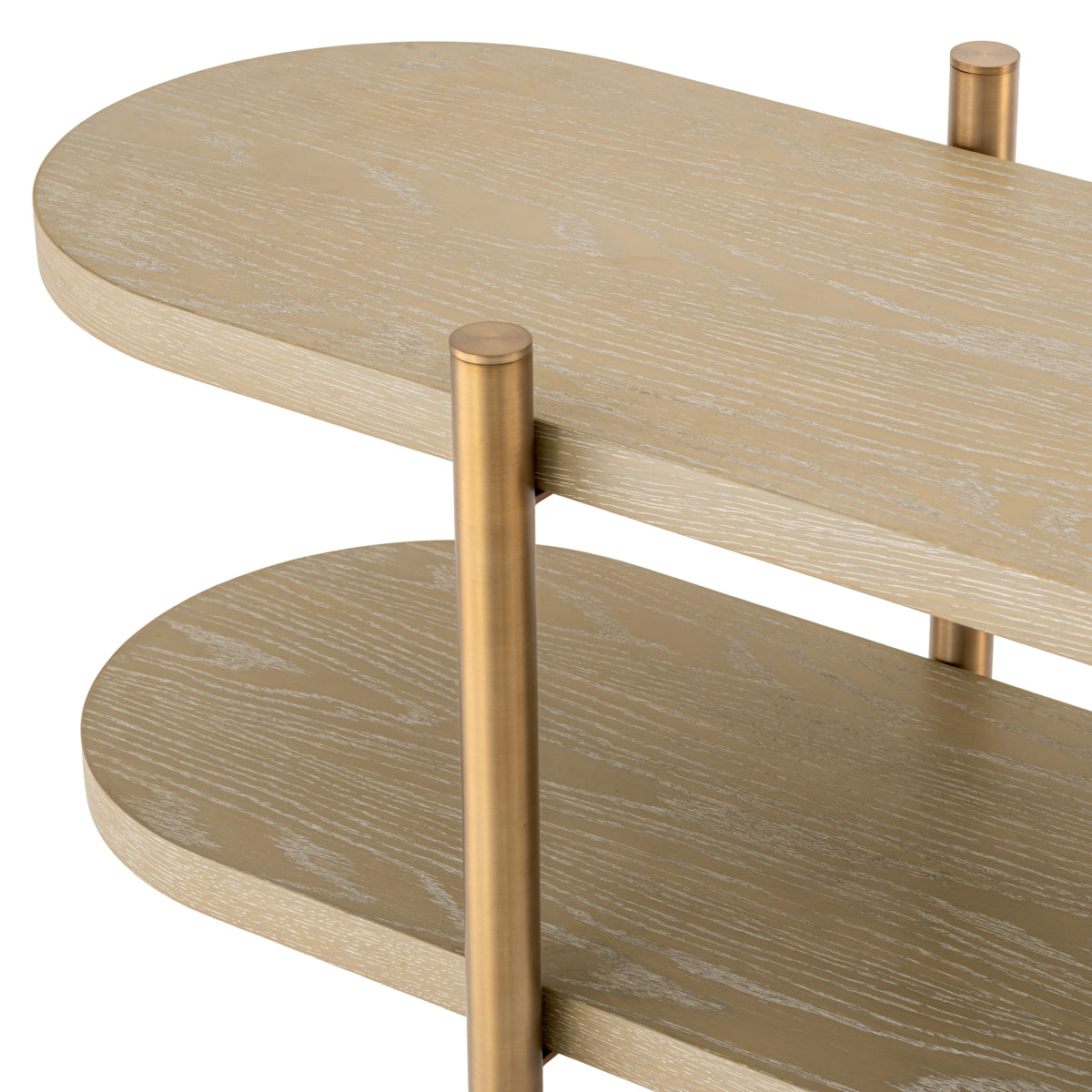 Washed Oak Shelf Cabinet Scario | Eichholtz Miami