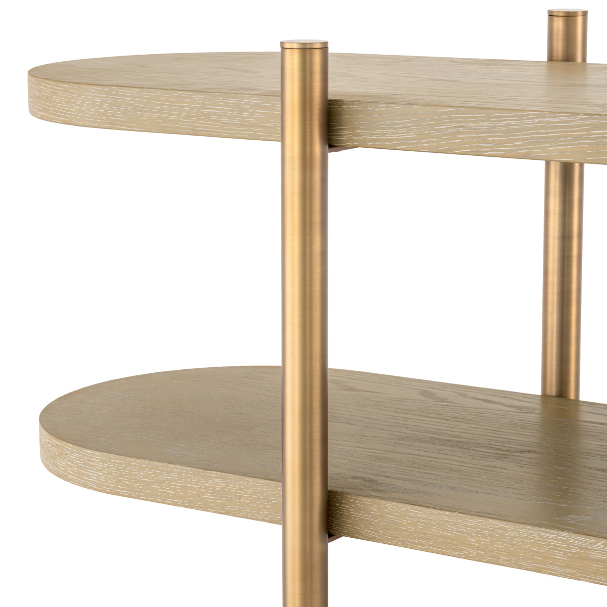 Washed Oak Shelf Cabinet Scario | Eichholtz Miami