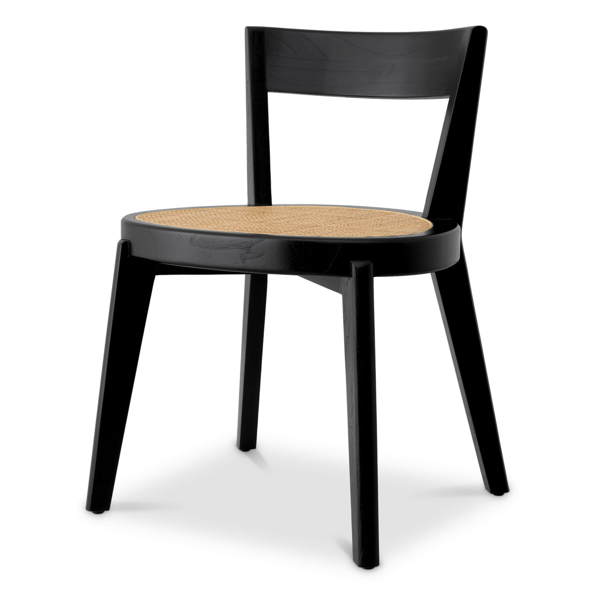 Black Wood Dining Chair Alvear | Eichholtz Miami