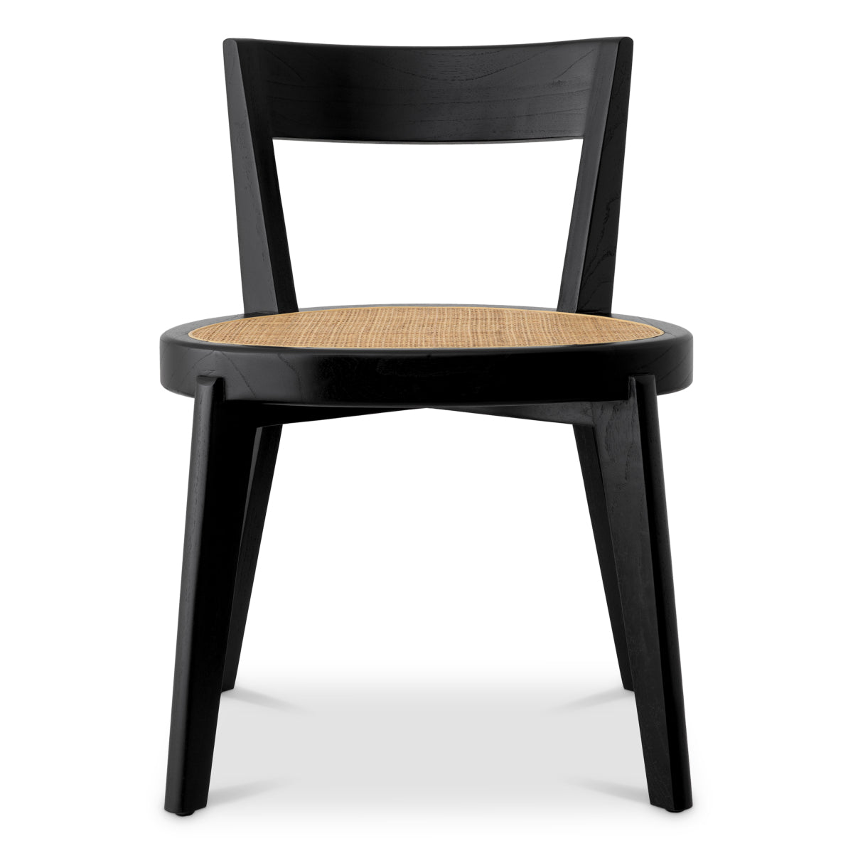 Black Wood Dining Chair Alvear | Eichholtz Miami