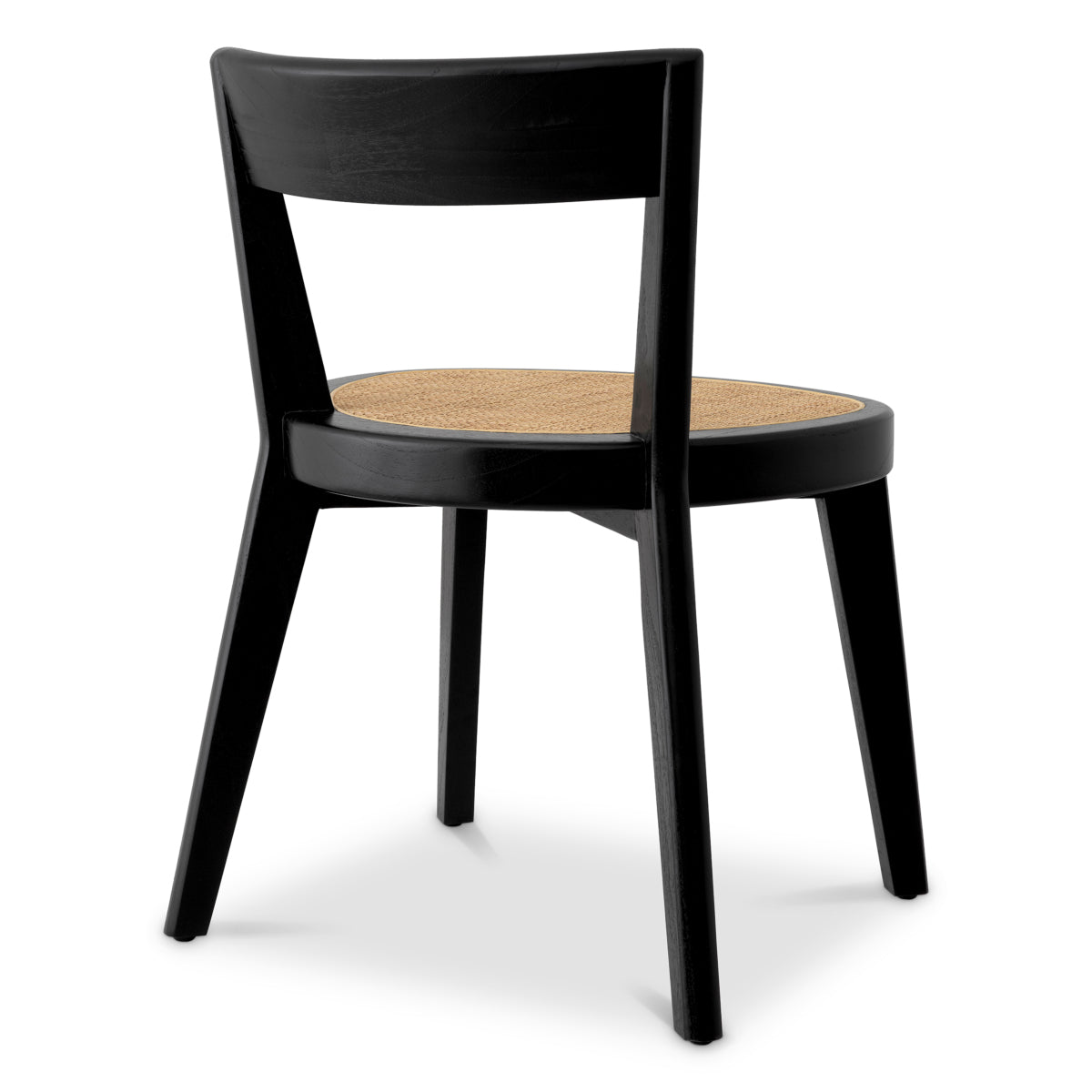 Black Wood Dining Chair Alvear | Eichholtz Miami