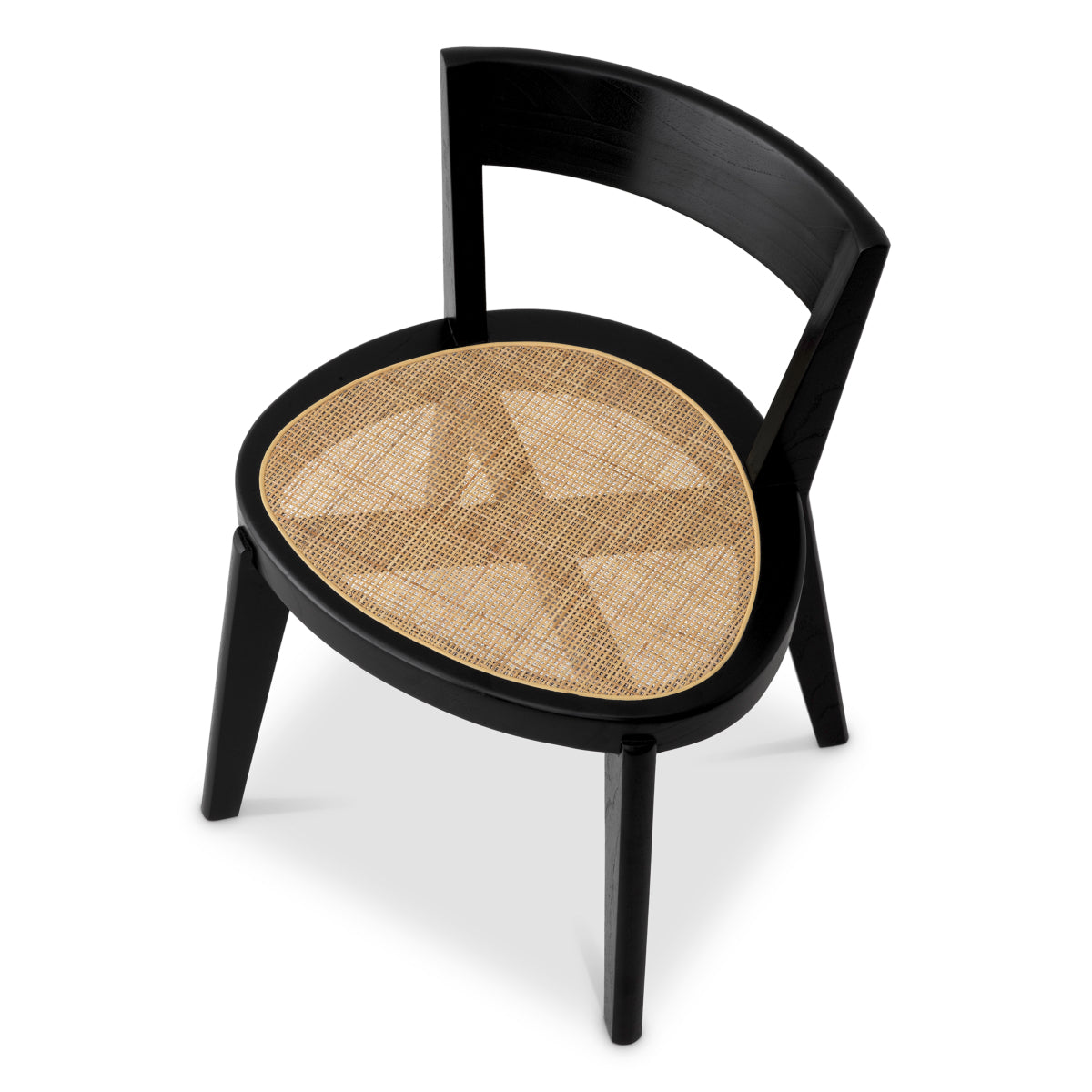 Black Wood Dining Chair Alvear | Eichholtz Miami