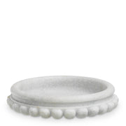 White Marble Chain Bowl Yerba | Eichholtz Miami