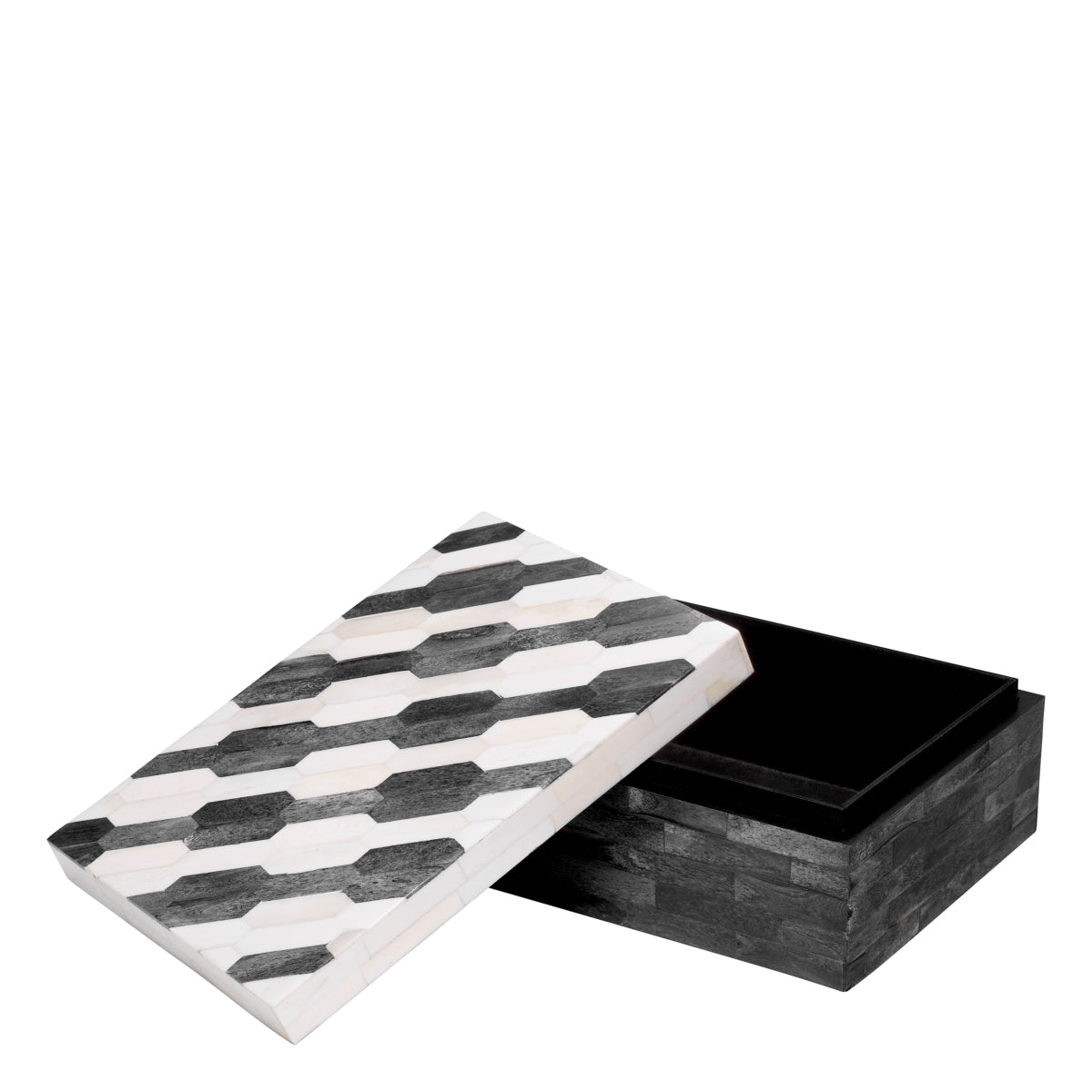 Gray Patterned Box Rodeo | Eichholtz Miami