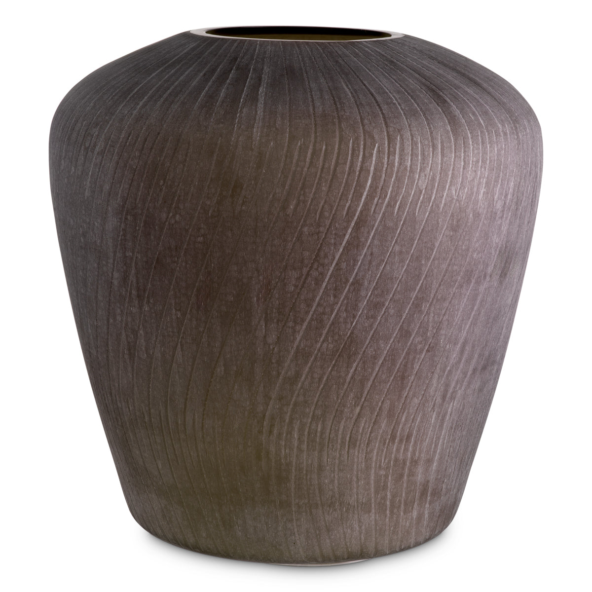 Brown Handblown Vase Tarlow | Eichholtz Miami