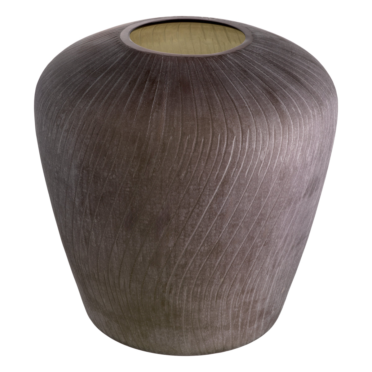 Brown Handblown Vase Tarlow | Eichholtz Miami