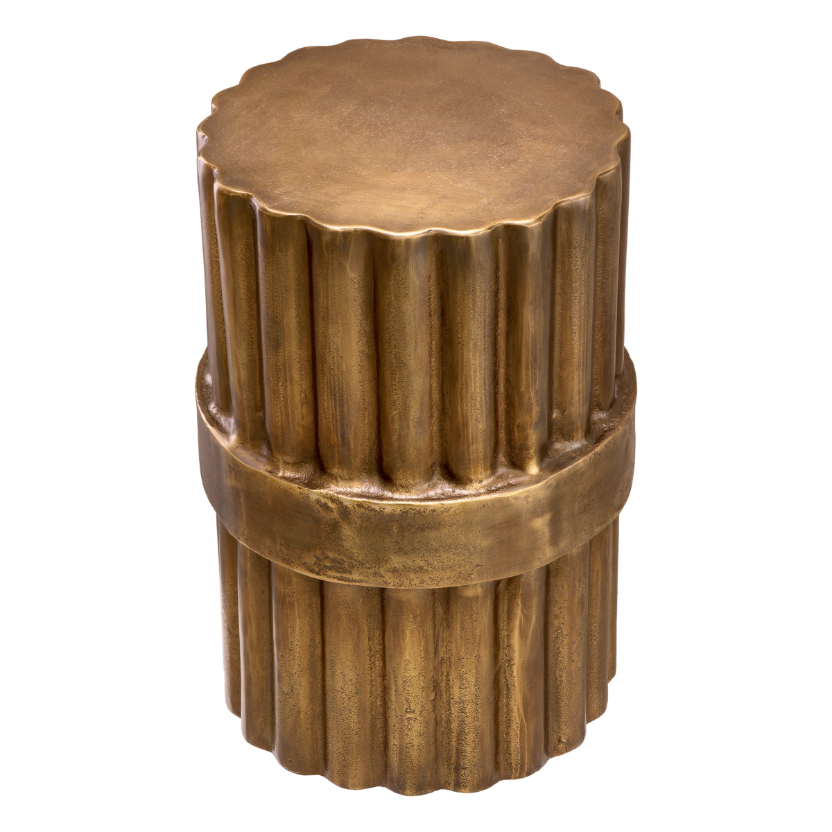 Antique Brass Side Table Padua | Eichholtz Miami