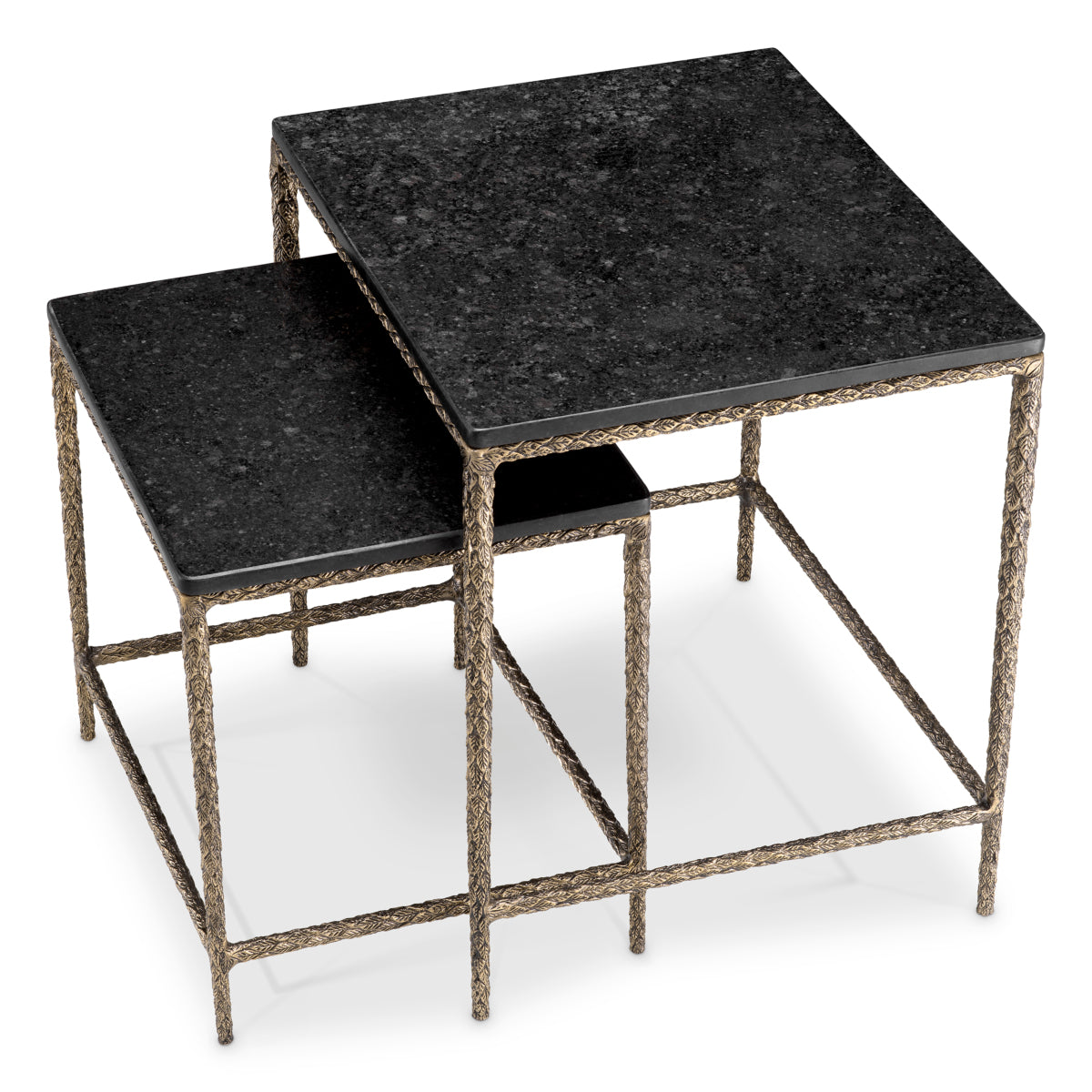 Granite Nesting Side Tables (2) Ferndale | Eichholtz Miami