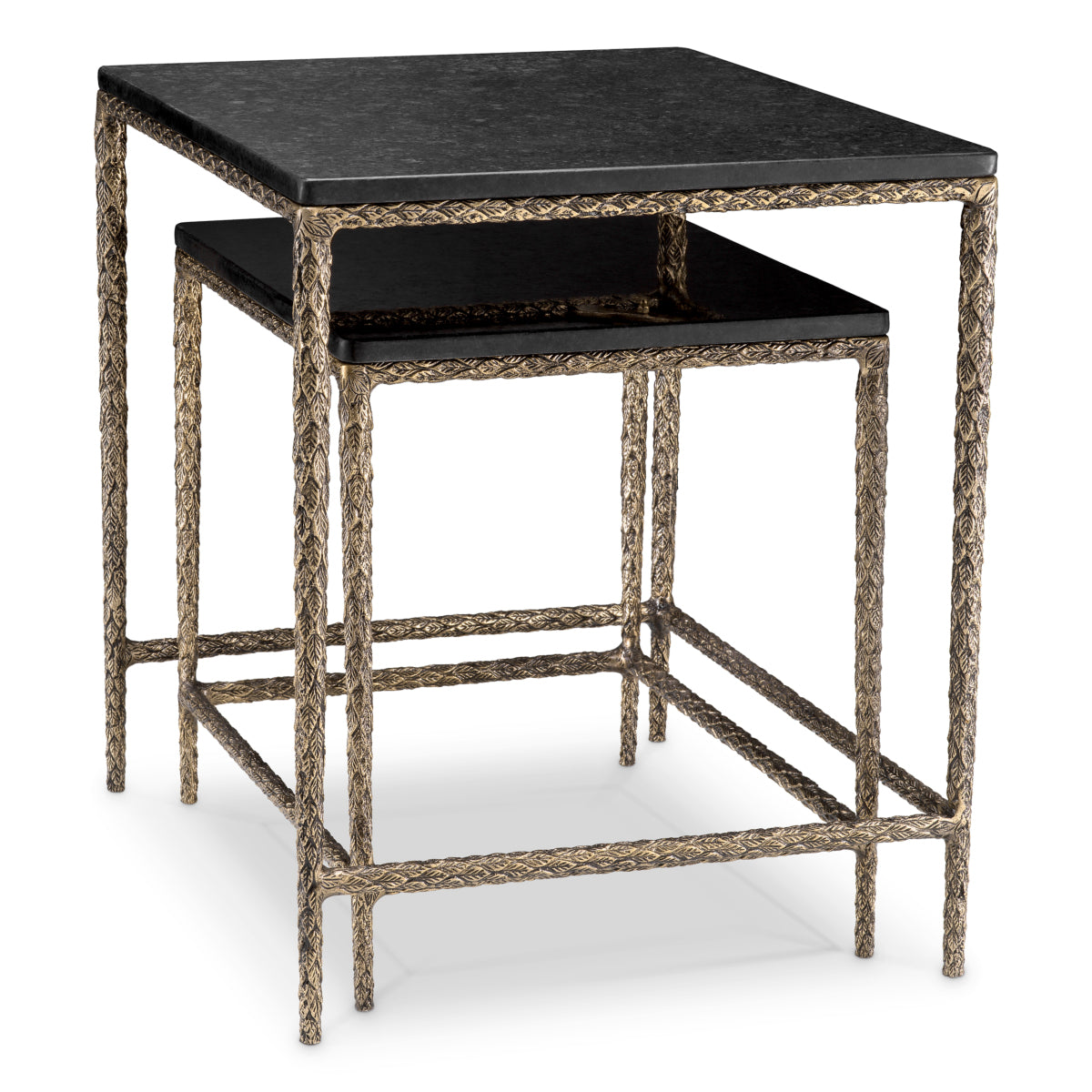 Granite Nesting Side Tables (2) Ferndale | Eichholtz Miami