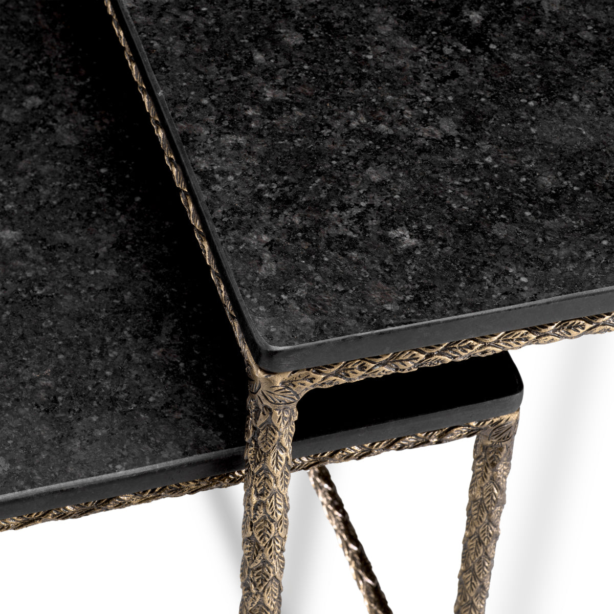 Granite Nesting Side Tables (2) Ferndale | Eichholtz Miami