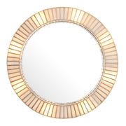 Antique Brass Artisan Mirror Monari | Eichholtz Miami
